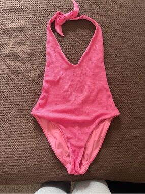 Pink One-Piece Swimsuit